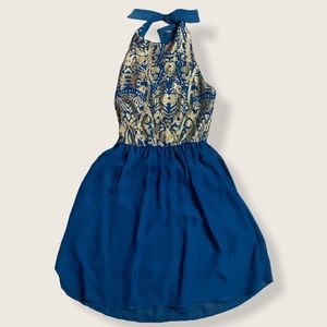 Beautiful blue dress